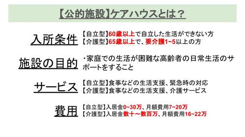 ケアハウスとは?