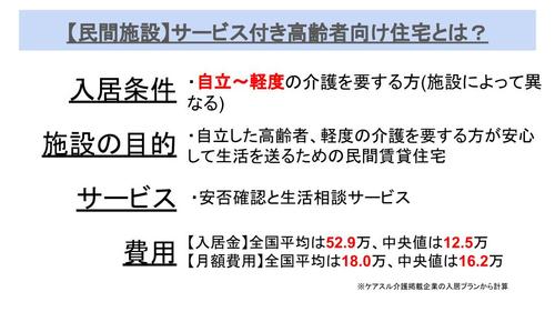 サービス付き高齢者向け住宅とは