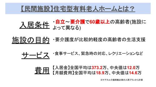 住宅型有料老人ホームとは