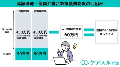 高額医療・高額介護合算療養制度の仕組み