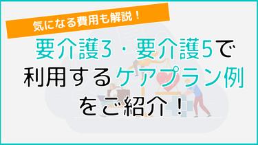 要介護5のケアプラン例は?実際に掛かる料金や利用できるサービスまで詳しく解説