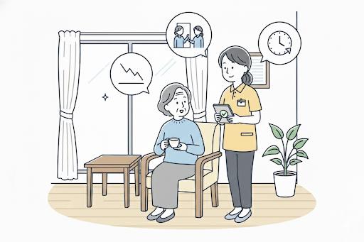 サ高住の基本サービス①:安否確認