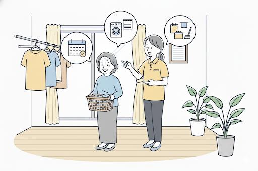 サ高住の追加サービス③:日常生活支援