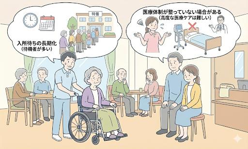 特養のデメリット