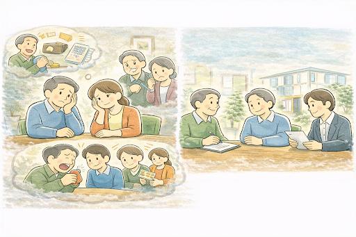 親の介護をしたくないと思う理由と対処法に関する図解