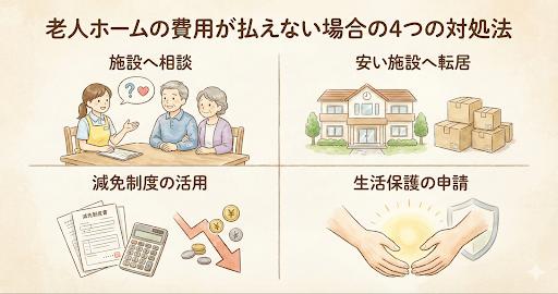 老人ホーム費用に関するまとめ図